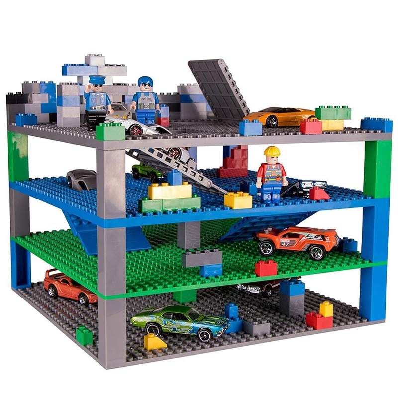 Strictly Briks Trap and Gap Brik Tower Baseplates &amp; Stackers 19pces