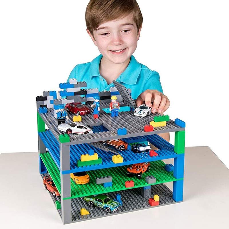 Strictly Briks Trap and Gap Brik Tower Baseplates &amp; Stackers 19pces