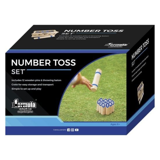 Formula Sports Number Toss - Finska in wooden Crate