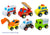 Viga Small Wooden Vehicle Asst