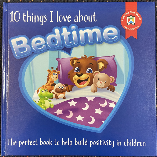 10 Things I Love About Bedtime Book