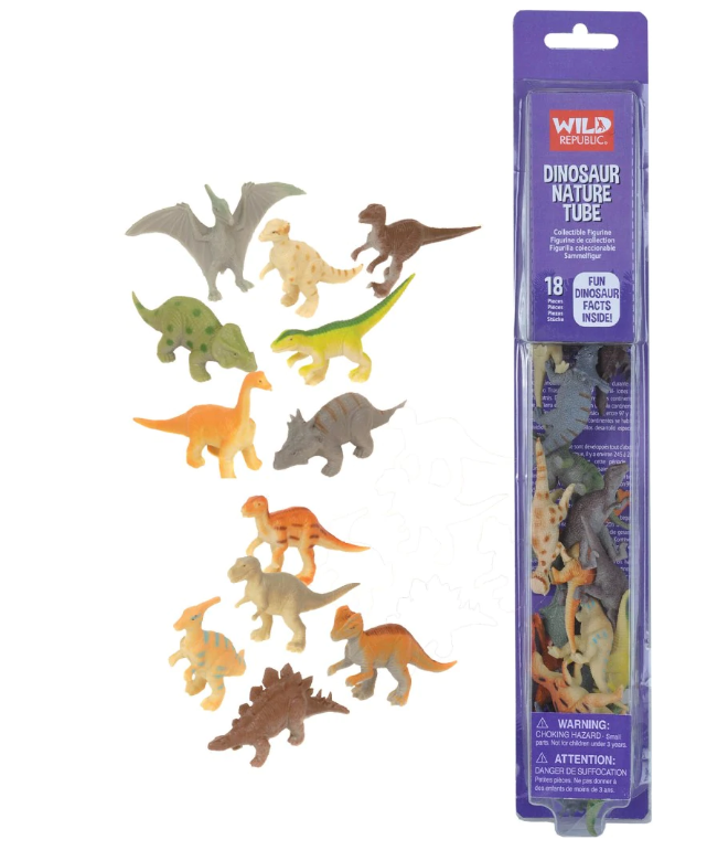 Nature Tube Dinosaurs 18pc