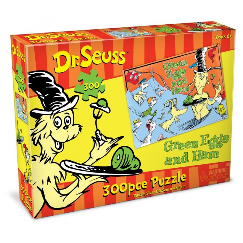 Dr Seuss 300pce Puzzle asst
