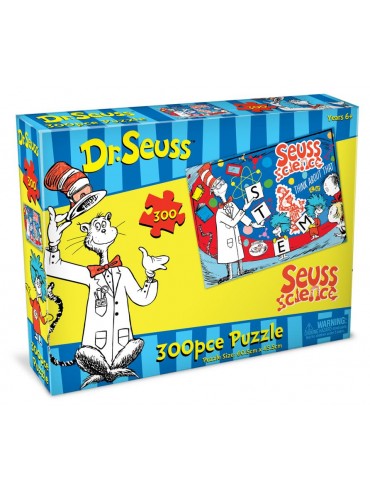 Dr Seuss 300pce Puzzle asst