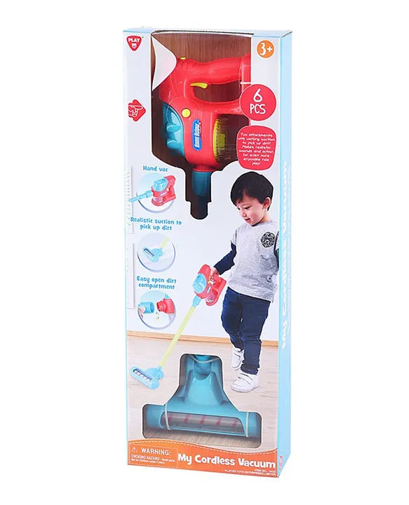 PLAYGO TOYS ENT. LTD. My Cordless Vacuum 6pce