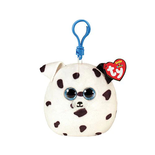 TY Squishy Beanies Dalmation FETCH Clip On
