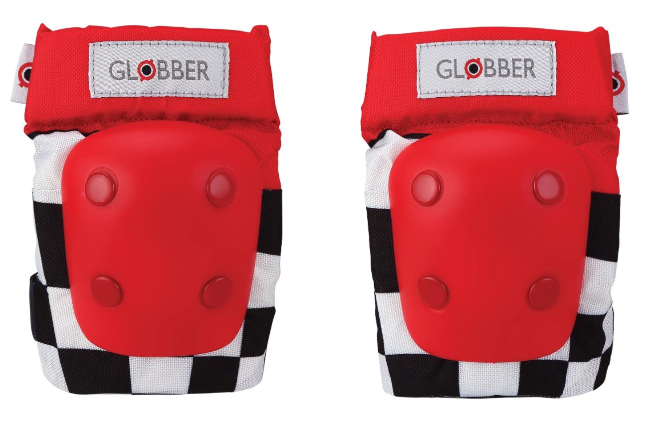 Globber Toddler Protective Pads XXS RACING RED