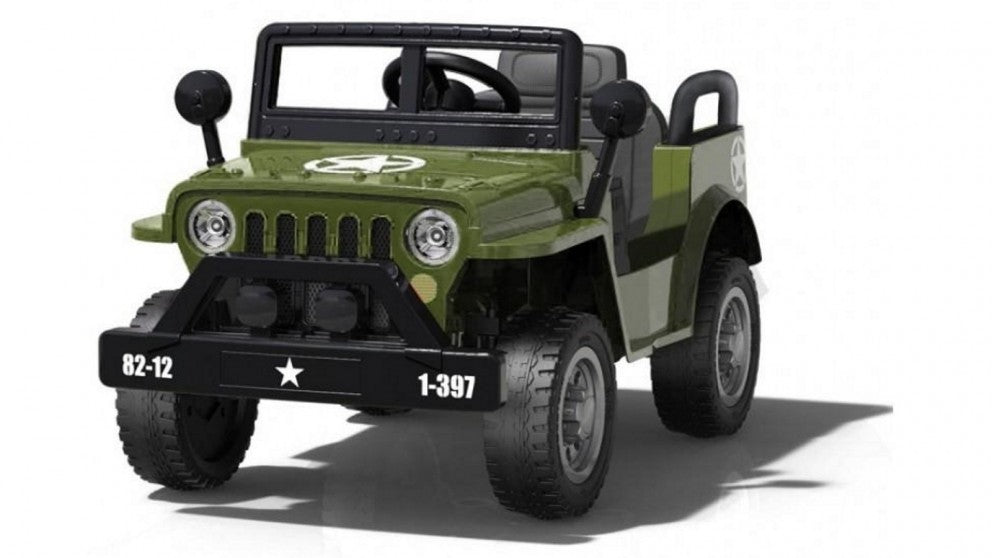 Go Skitz The Sarge 12v Electric Ride On Green Jeep req 2 x AAA batteries