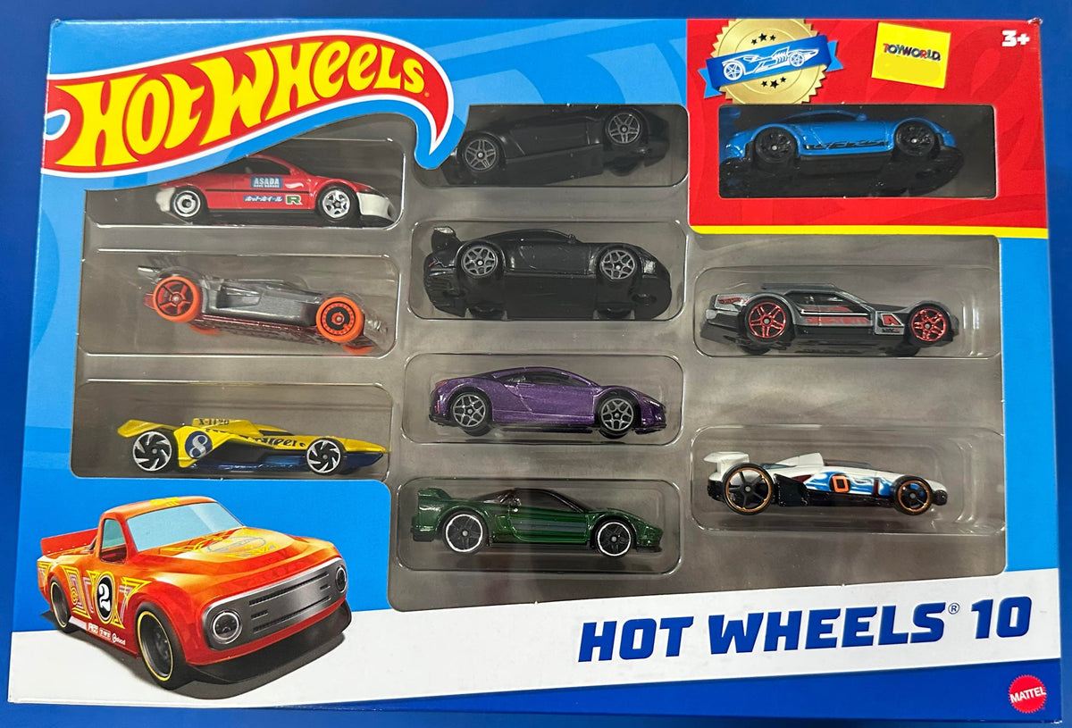 Hot Wheels Basic Car 10 Pack Assorted