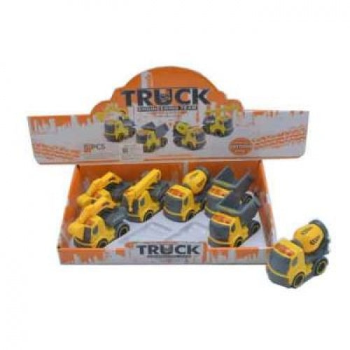 Friction Construction Trucks Assorted