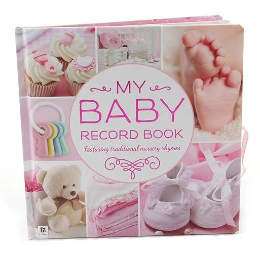 My Baby Record Book Pink