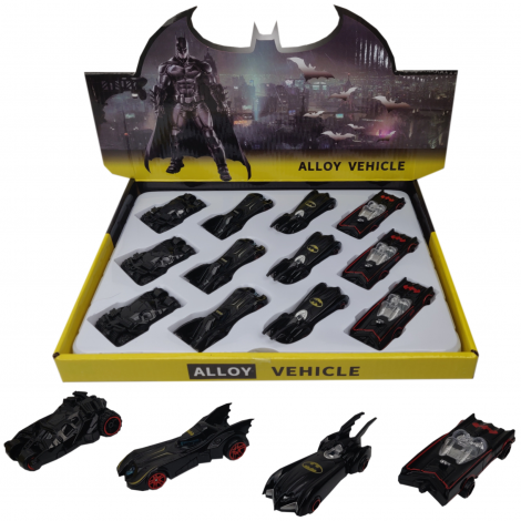 Diecast Mini Bat Car Assorted