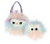 Fancy Pals Owl in Fluffy Pink Multi Bag