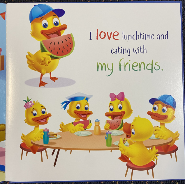 10 Things I Love About Preschool (Kinder) Book