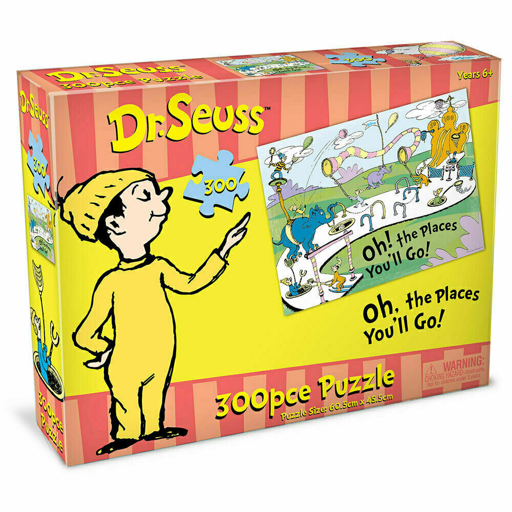 Dr Seuss 300pce Puzzle asst