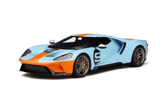 Maisto 1/24 Moto Sounds 2019 Ford GT Heritage Demo Batteries Included