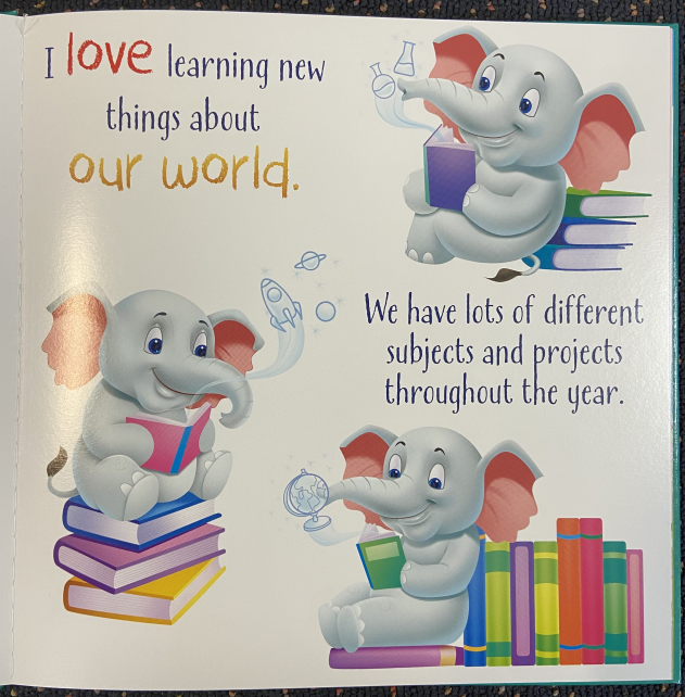 10 Things I Love About School Book