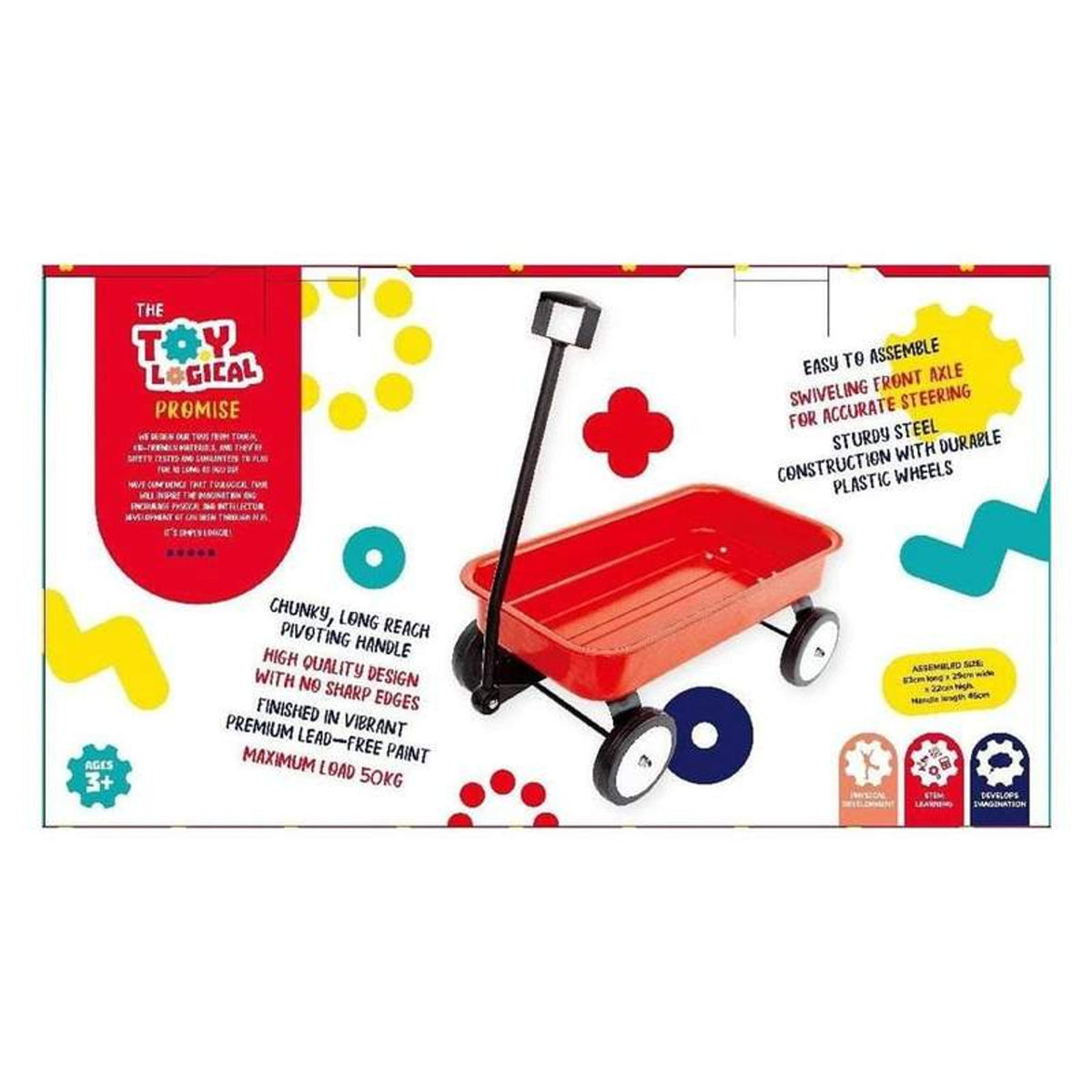 Toy Logical Metal Wagon