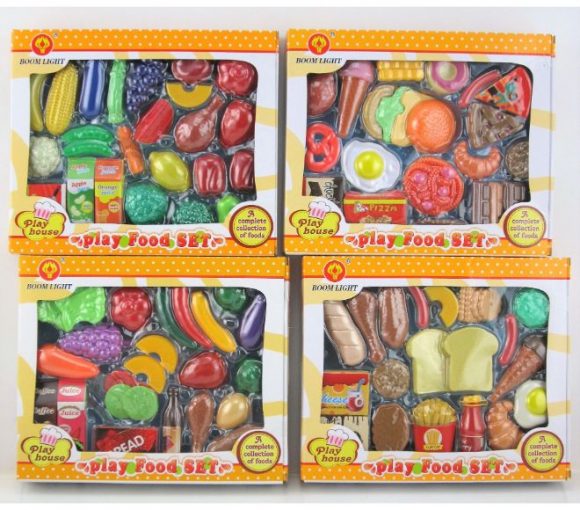 Funny Food Play Set Asst