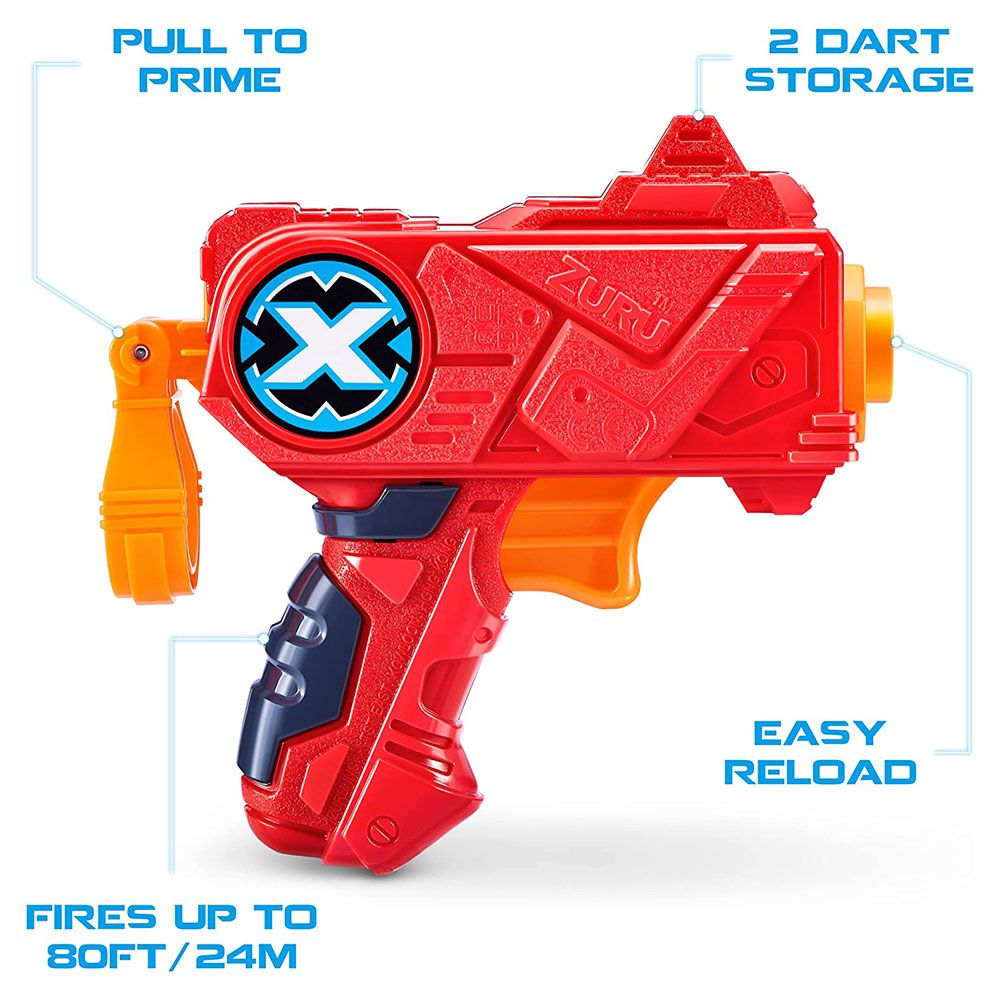 Zuru Xshot Excel 2 x Micro Dart Blaster with 8 Darts